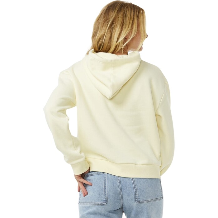 2025 Rip Curl Womens Search Icon Relaxed Hood 05PWFL - Lemon Ice